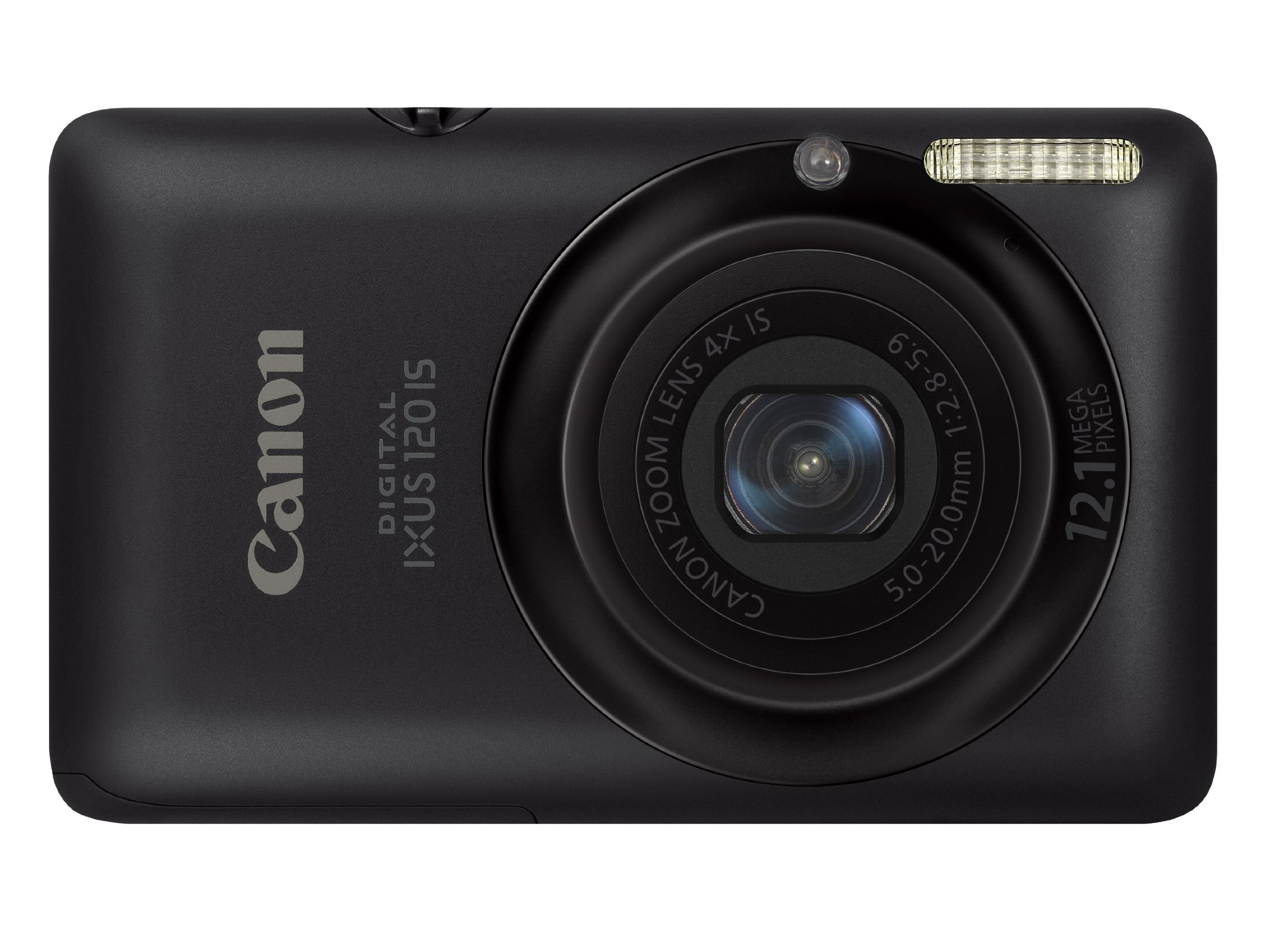 Canon Digital IXUS 120 IS Digital Camera - Black (12.1 Megapixel